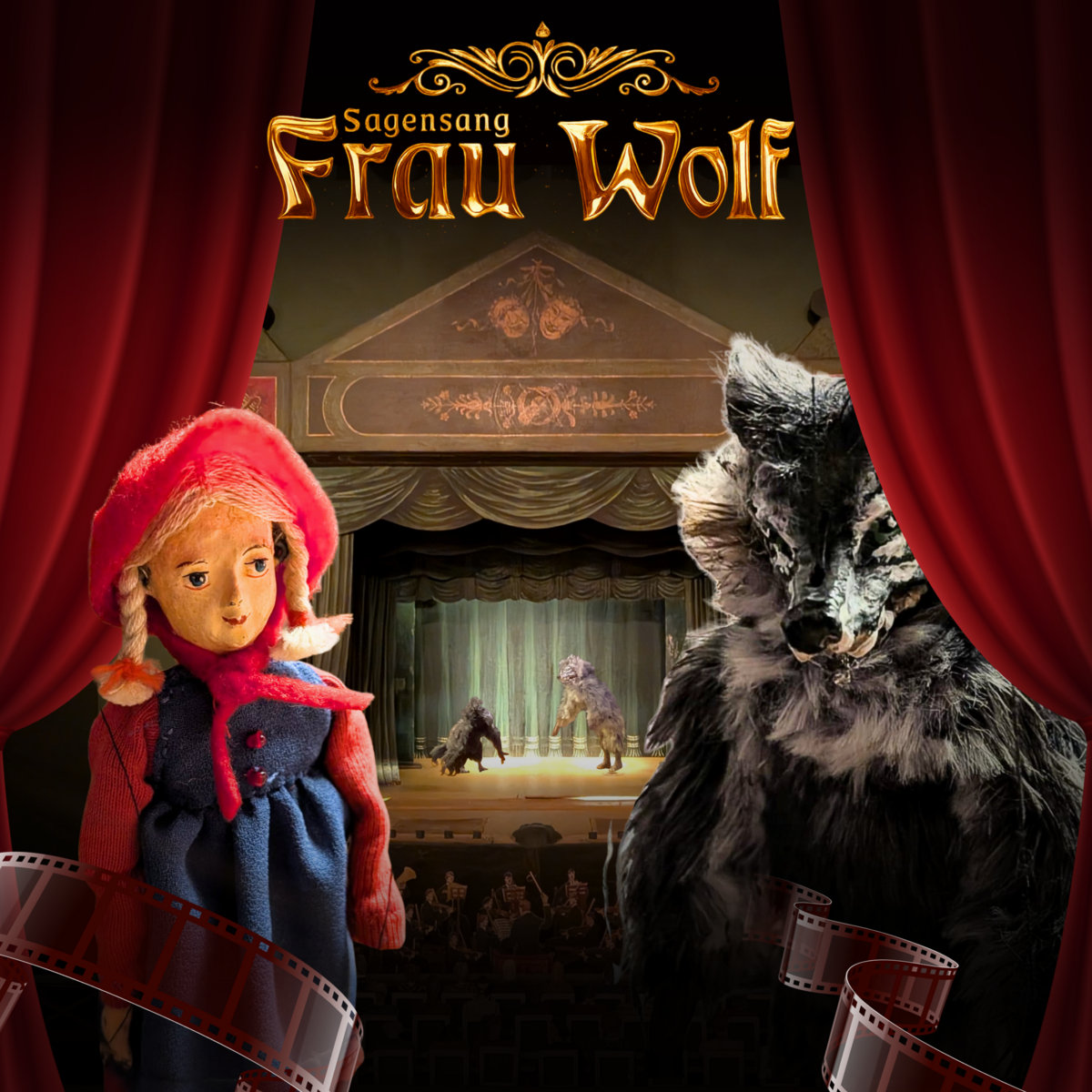 „Frau Wolf“ – ein besonderes Musikvideo auf unserer Marionettenbühne