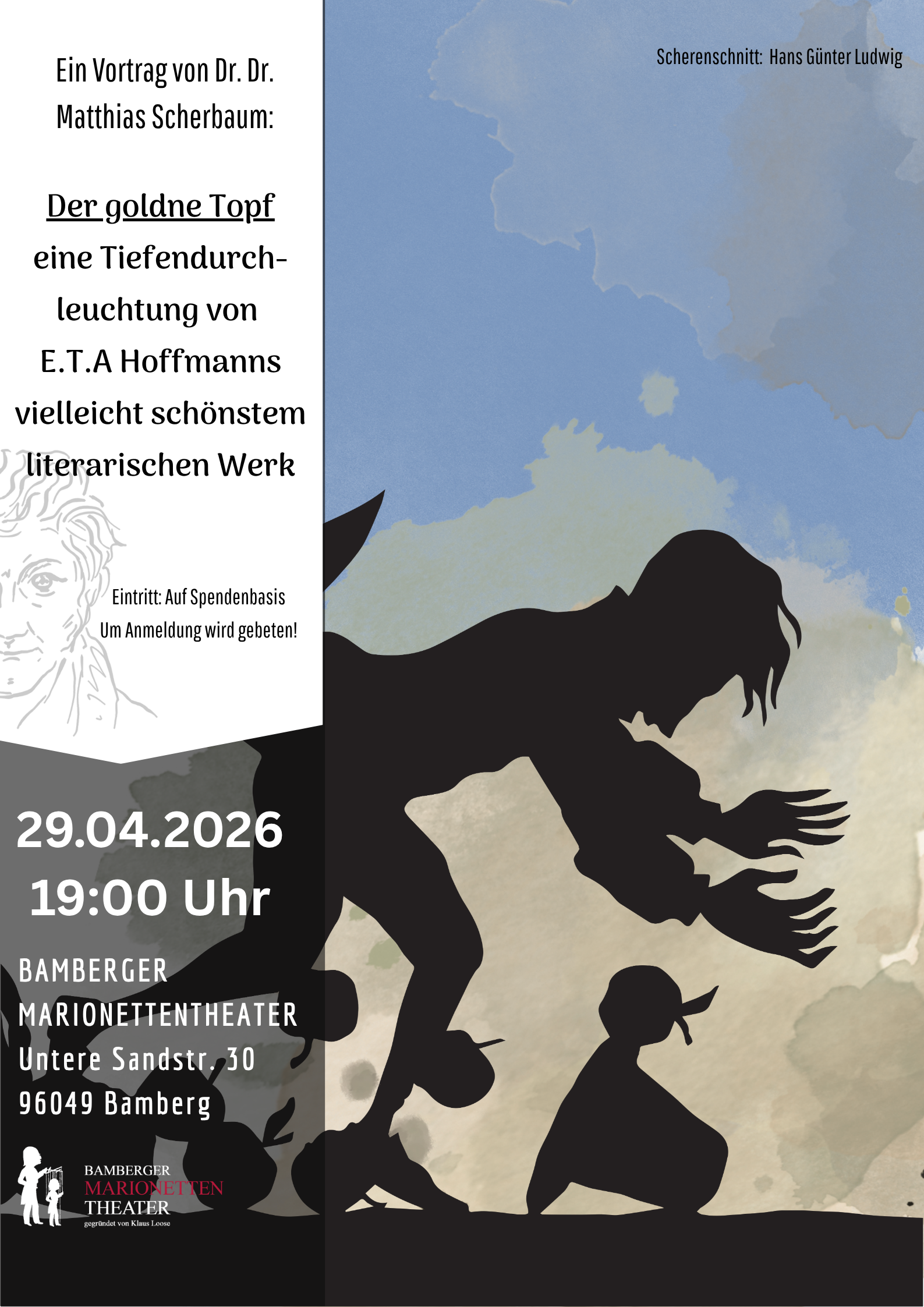 Vortragsreihe: „Der Goldene Topf“ - eine Tiefendurchleuchtung von E. T. A. Hoffmanns vielleicht schönstem literarischen Werk